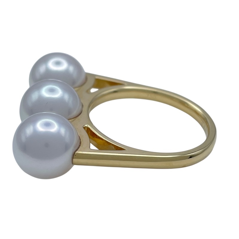 タサキ TASAKI バランスエラリング ゴールド K18YG ジュエリー 中古_画像4