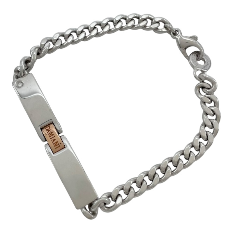 ダミアーニ DAMIANI 1PD ダイヤブレス ホワイトゴールド 750 ダイヤモンド ジュエリー 中古_画像1