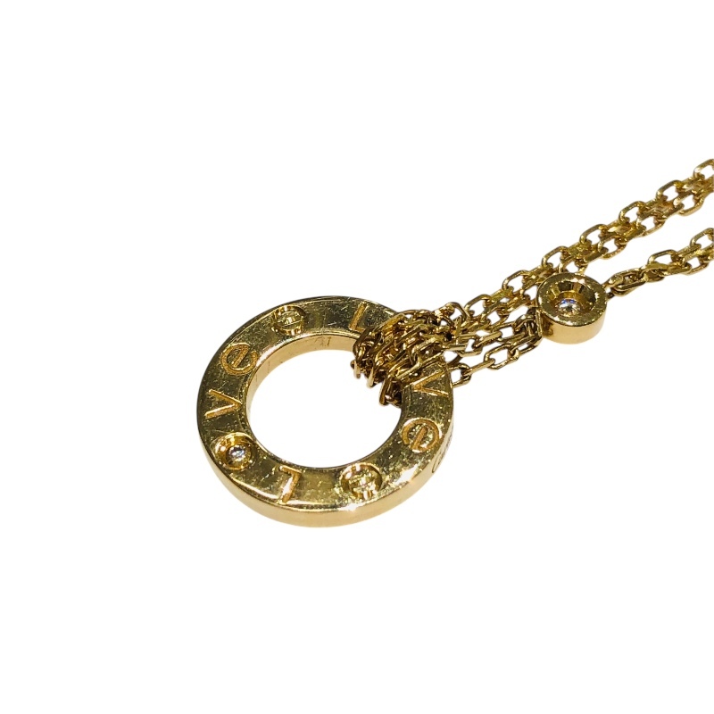 カルティエ Cartier ラブサークルブレスレット2Pダイヤ ゴールド 750 ダイヤモンド ジュエリー 中古_画像3