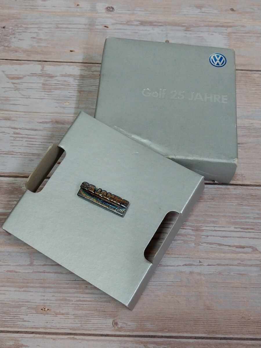 Volkswagen Golf 25 JAHRE значок bachi булавка z коллекция гараж оборудование орнамент мелкие вещи машина товары Volkswagen Golf 