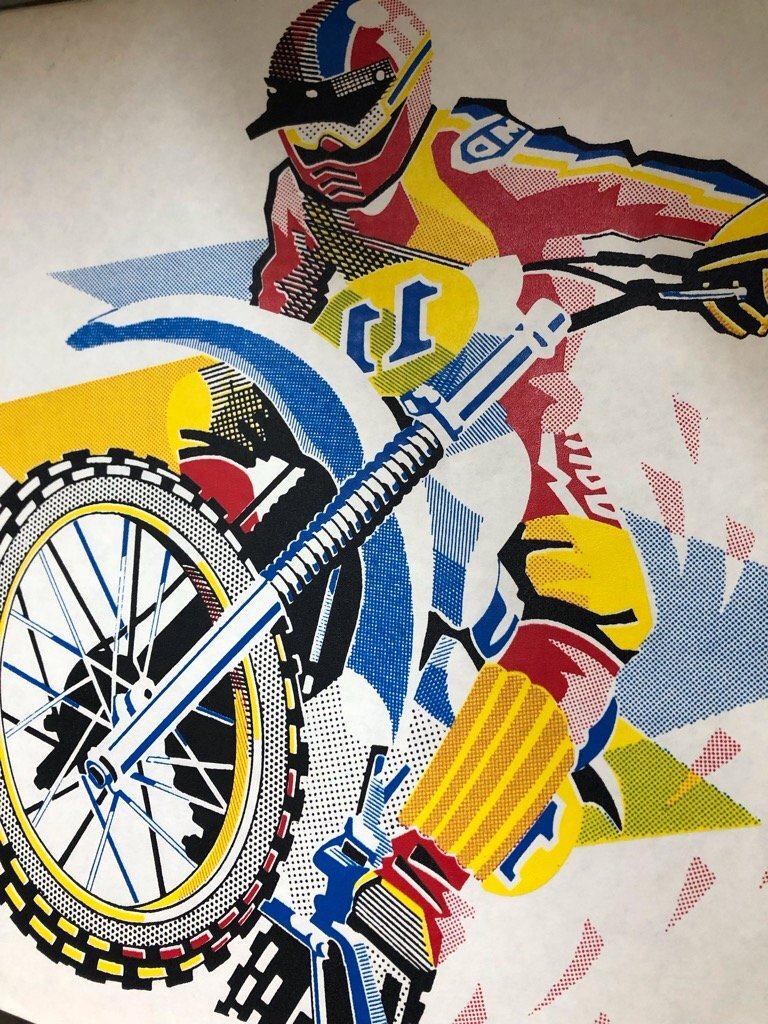 ★当時物★ '80年代 アイロンプリント IronPrint 本物 オリジナル 未使用 デッドストック ビンテージ ヴィンテージ 熱転写 アメリカ USA 01_画像5