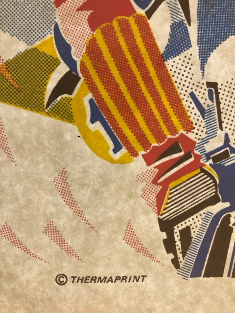 ★当時物★ '80年代 アイロンプリント IronPrint 本物 オリジナル 未使用 デッドストック ビンテージ ヴィンテージ 熱転写 アメリカ USA 01_画像3