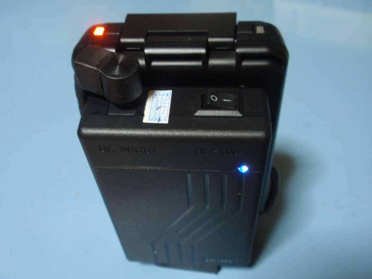 二輪車用一体型ETC 日本無線JRM-12 ☆ハンディ・2電源☆ 自主運用　リチウムイオン電池 ＋ USB昇圧コード　(一体型ETC バイク 自動二輪)_画像4