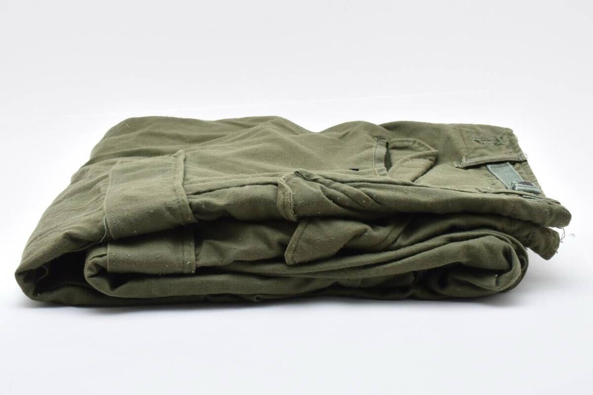 デッドストック品 ビンテージ 米軍実物 70s M-65 フィールドパンツ カーゴパンツ DSA100-74-C-1106 74年製 オリーブ系 0764_画像5