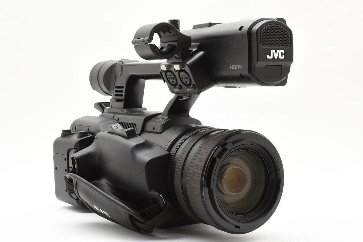 動作確認(rèn)済 JVC CONNECTED CAM GY-HC550 4Kメモリーカードカメラレコーダー ファン動作(134H) SSD KA-MC100搭載(定価約5萬) 0412