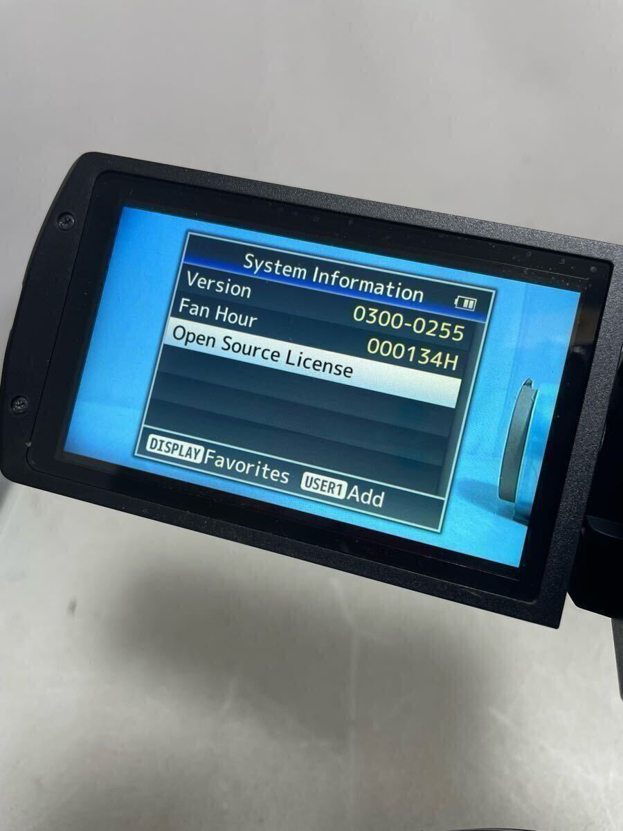 動作確認(rèn)済 JVC CONNECTED CAM GY-HC550 4Kメモリーカードカメラレコーダー ファン動作(134H) SSD KA-MC100搭載(定価約5萬) 0412