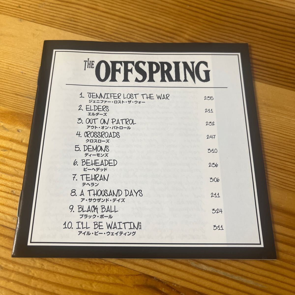 オフスプリング／オフスプリング CD 国内盤_画像4