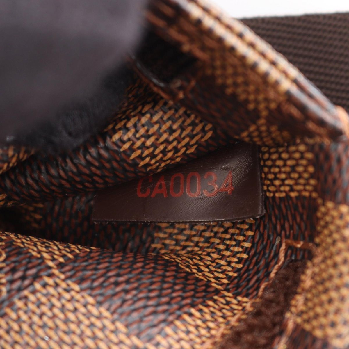  Louis * Vuitton Geronimo s Damier eben бренд off LOUIS VUITTON сумка-пояс сумка "body" Damier 