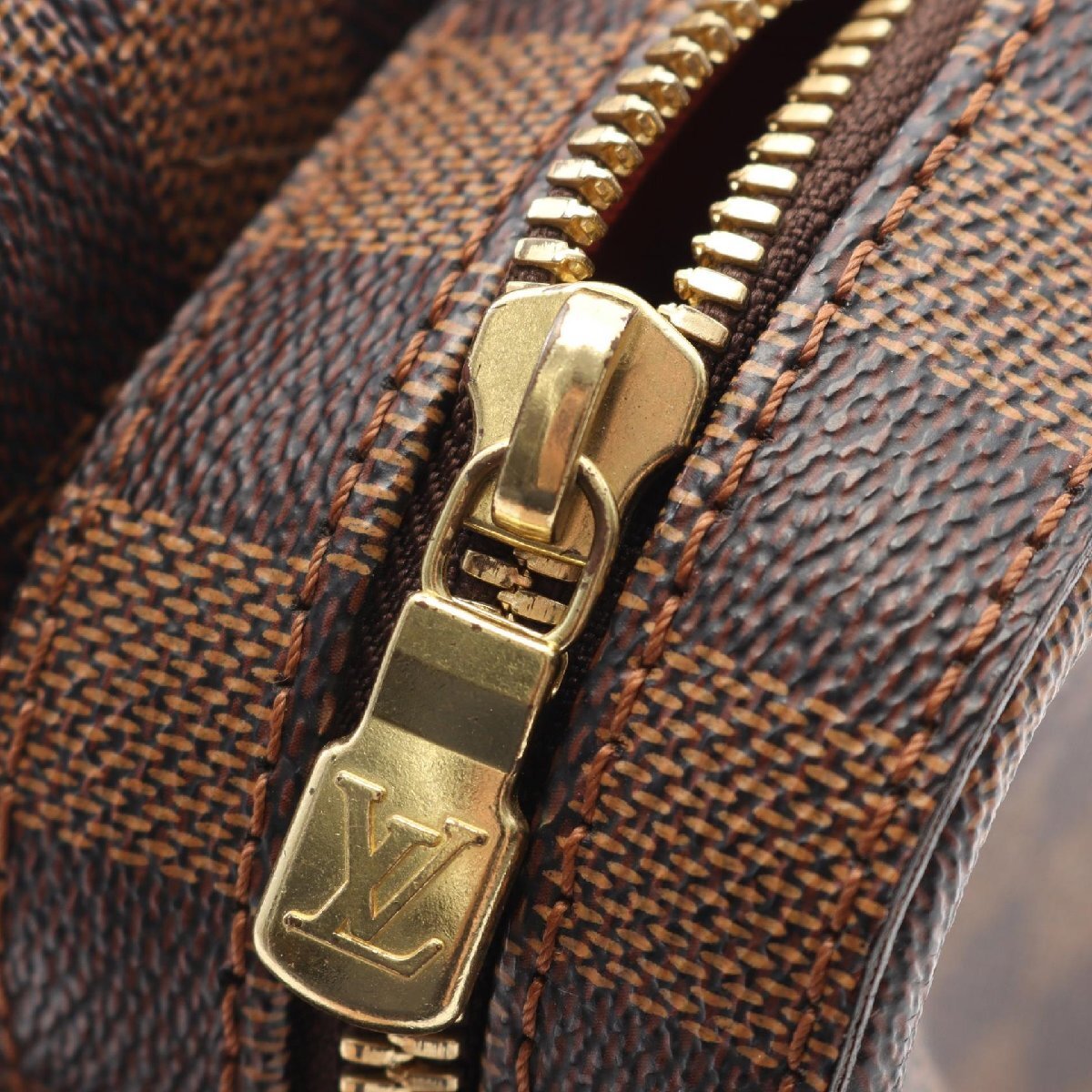  Louis * Vuitton Geronimo s Damier eben бренд off LOUIS VUITTON сумка-пояс сумка "body" Damier 