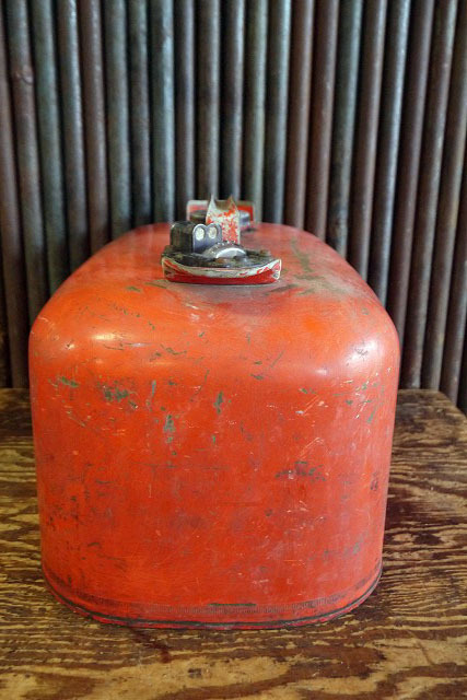  Vintage JohnsonGASOLINE жестяная банка [gopd-1297] осмотр America MOTOR гараж жестяная емкость для бензина 1950~60 годы интерьер смешанные товары JUNK магазин инвентарь садоводство смешанные товары 