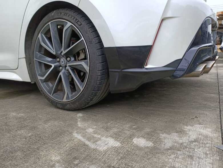 塗装対応トヨタ カローラスポーツ NRE210H NRE214H ZWE211H ZWE213H MZEA12H ZWE219H リアサイドスプリッタースポイラー M TYPE_画像3