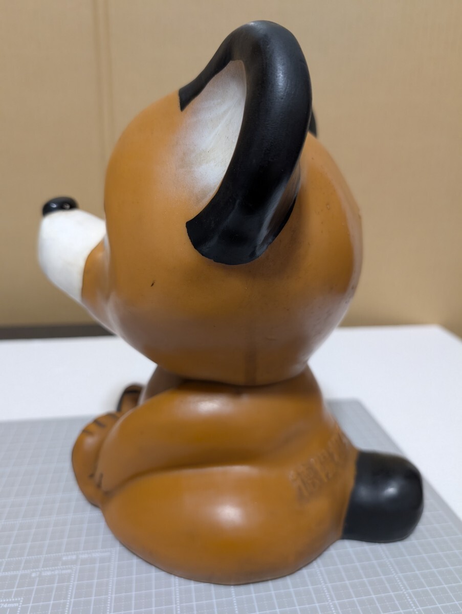 埼玉銀行 りこちゃん ノベルティ ソフビ 貯金箱 カウンター