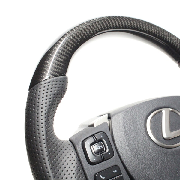 CT 10系 ステアリング レアル オリジナルシリーズ LXC-BKC-DW 取付セット REAL Cシェイプ 小径 ガングリップ ハンドル_画像4