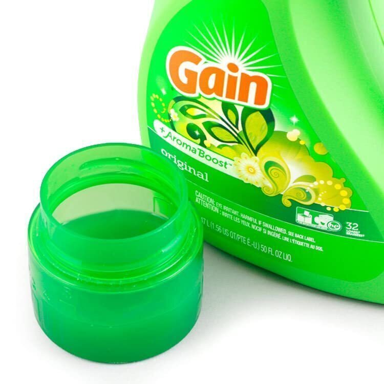 ２本セット　Gain ゲイン 洗濯洗剤 液体 オリジナル 32回分(1.36L 46oz) [並行輸入品]_画像3