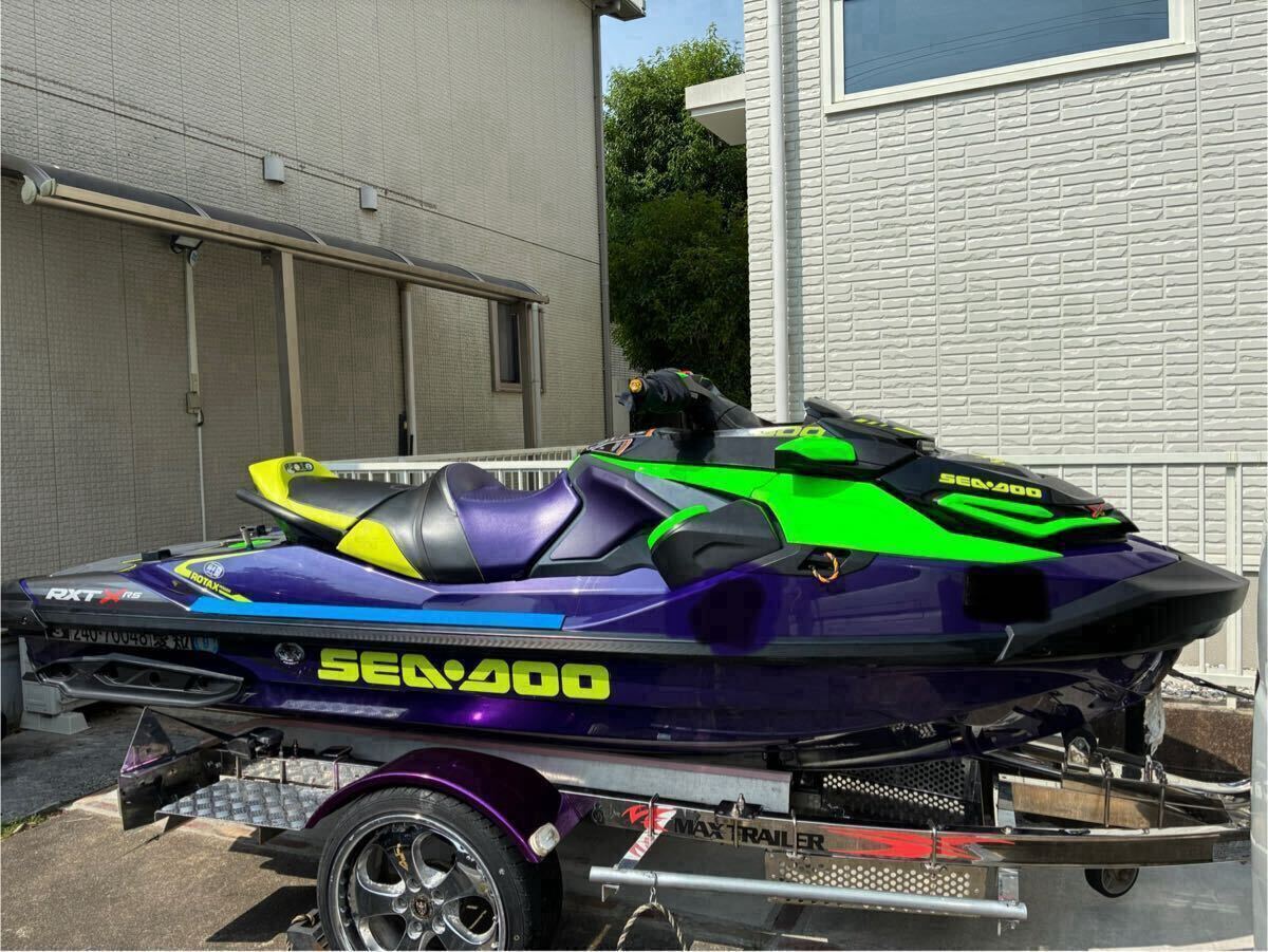  2021年　シードゥーRXT-X 300 ミッドナイトパープル　エバカラー