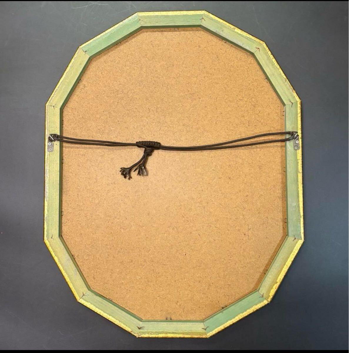 希少品】アンティーク 12角形 壁掛け鏡 ミラー ヨーロッパ風