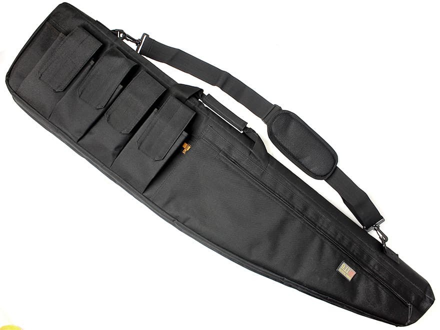 H8005B115　MILITARY-BASE(ミリタリーベース)ガンケース BK 115cm_画像2