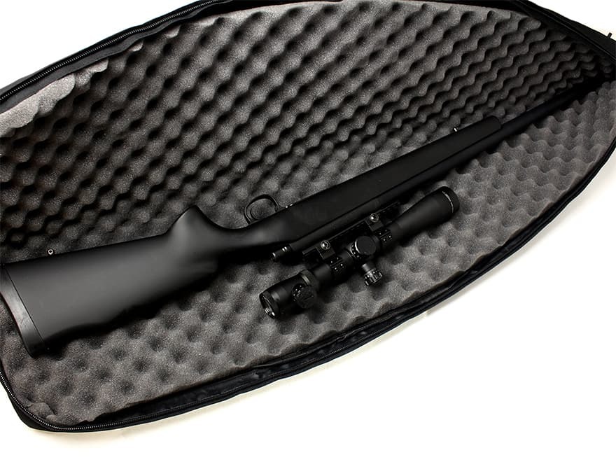 H8005B115　MILITARY-BASE(ミリタリーベース)ガンケース BK 115cm_画像3