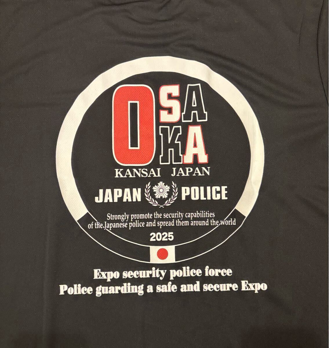 大阪関西万博 大阪府警 コラボTシャツ　Lサイズ 大阪関西万博 大阪府警 コラボTシャツ Lサイズ - メルカリ