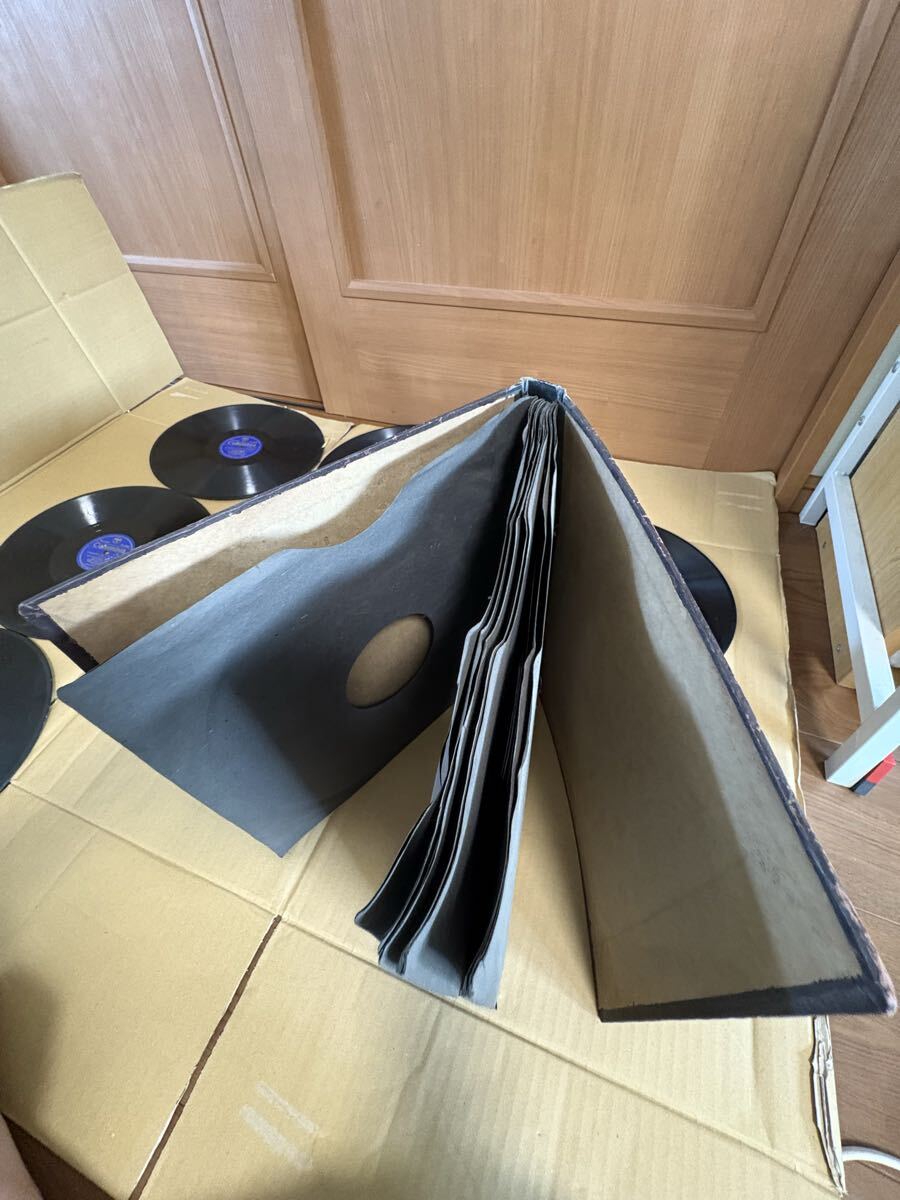 現状品 BEETHOVEN SYMPHONY No.9 『 Choral 』 クラシック SP レコード ベートーヴェン アンティーク 蓄音機 交響曲 コレクション_画像7