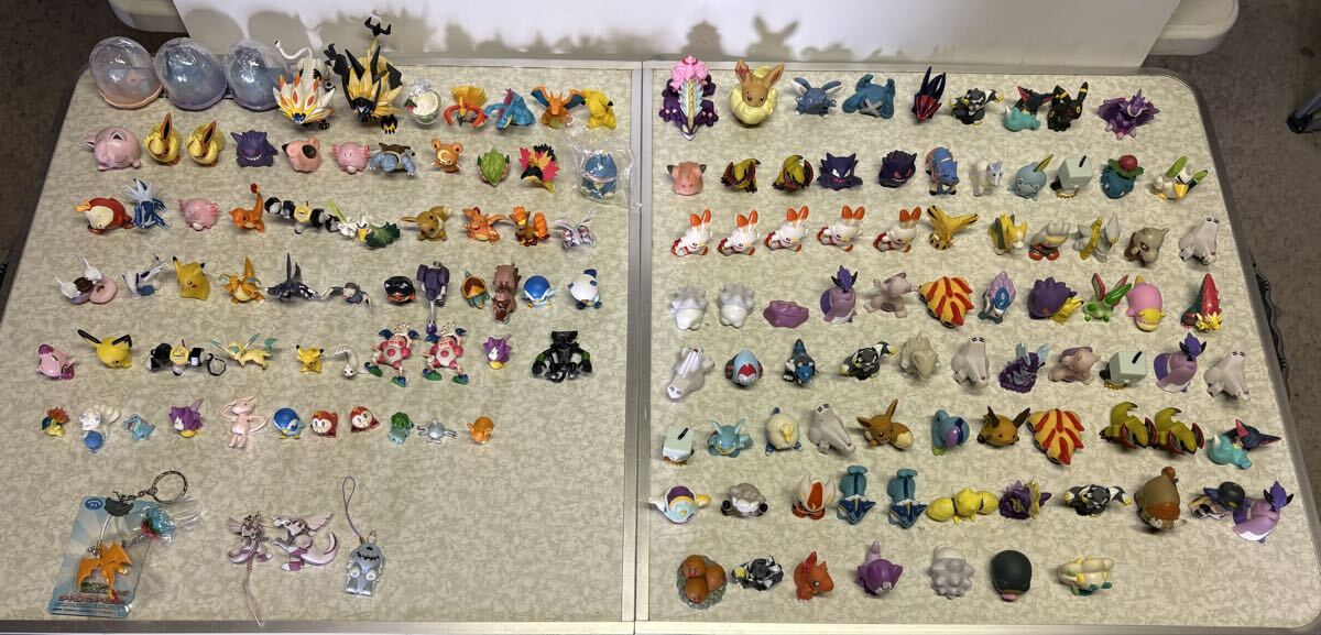 ポケモン モンコレ 指人形 ストラップ キーホルダー まとめ売り 100点以上 ポケットモンスター ポケモン ミニフィギュア 指人形