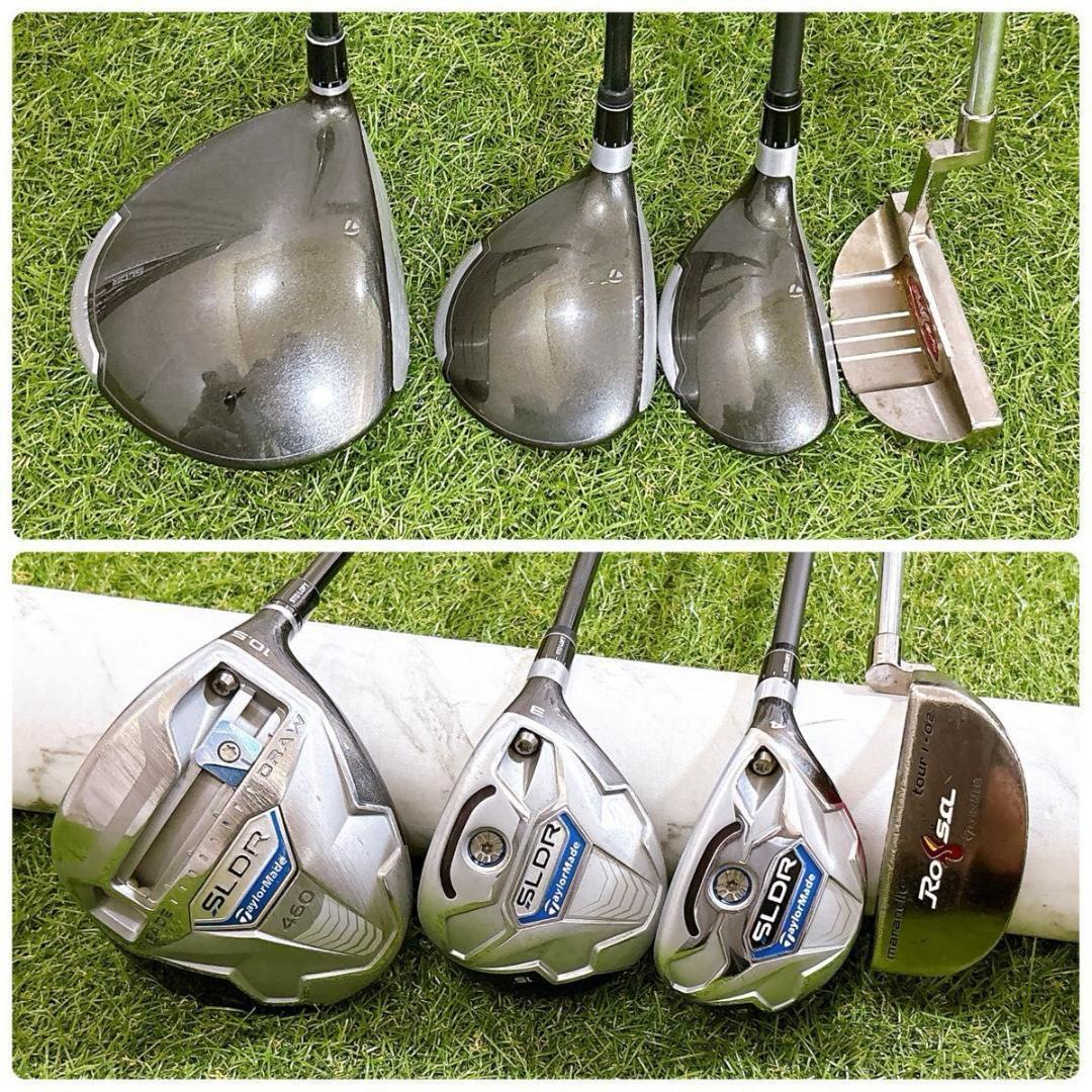 テーラーメイド SLDR メンズゴルフセット 12本 初心者 コースデビュー R 大人気】テーラーメイド SLDR ゴルフクラブセット メンズ 12本