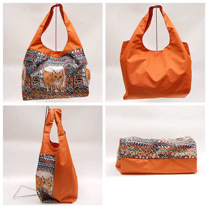 71-2226(71-2221)【10.ブラック】コンパクトバッグ A4 [マンハッタナーズ] [Manhattaners]_画像6