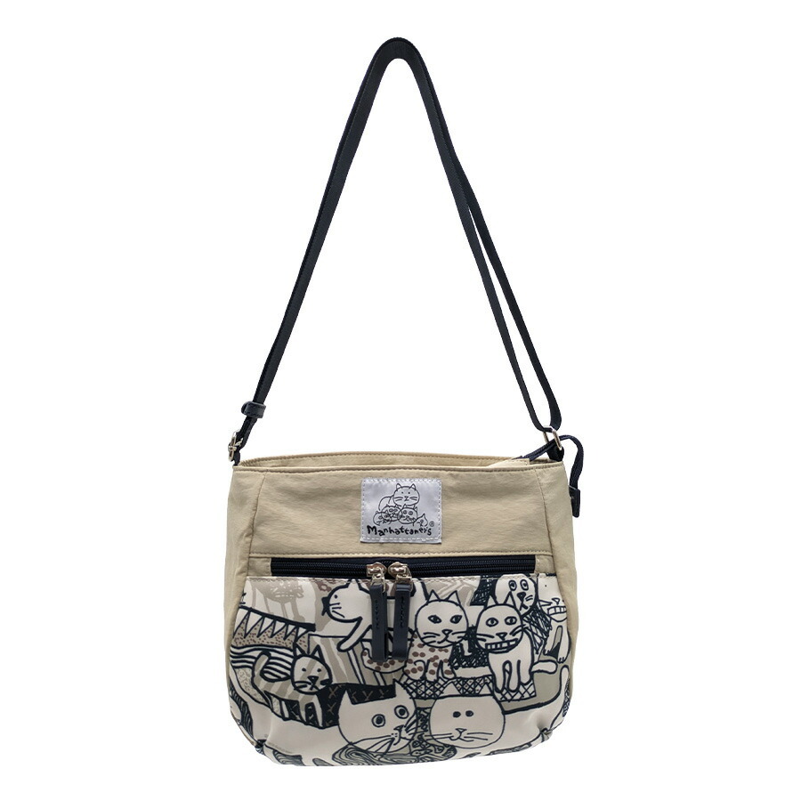 71-2474【75.カーキ】アベニュー ショルダーバッグ [マンハッタナーズ] [Manhattaners]_画像4