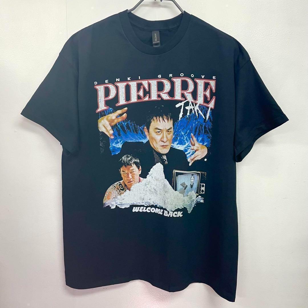 電気グールーヴ Tシャツ Lサイズ 節電気グルーヴ ピエール瀧 電気グルーヴ 【Lサイズ】 Tシャツ ブラック|Yahoo