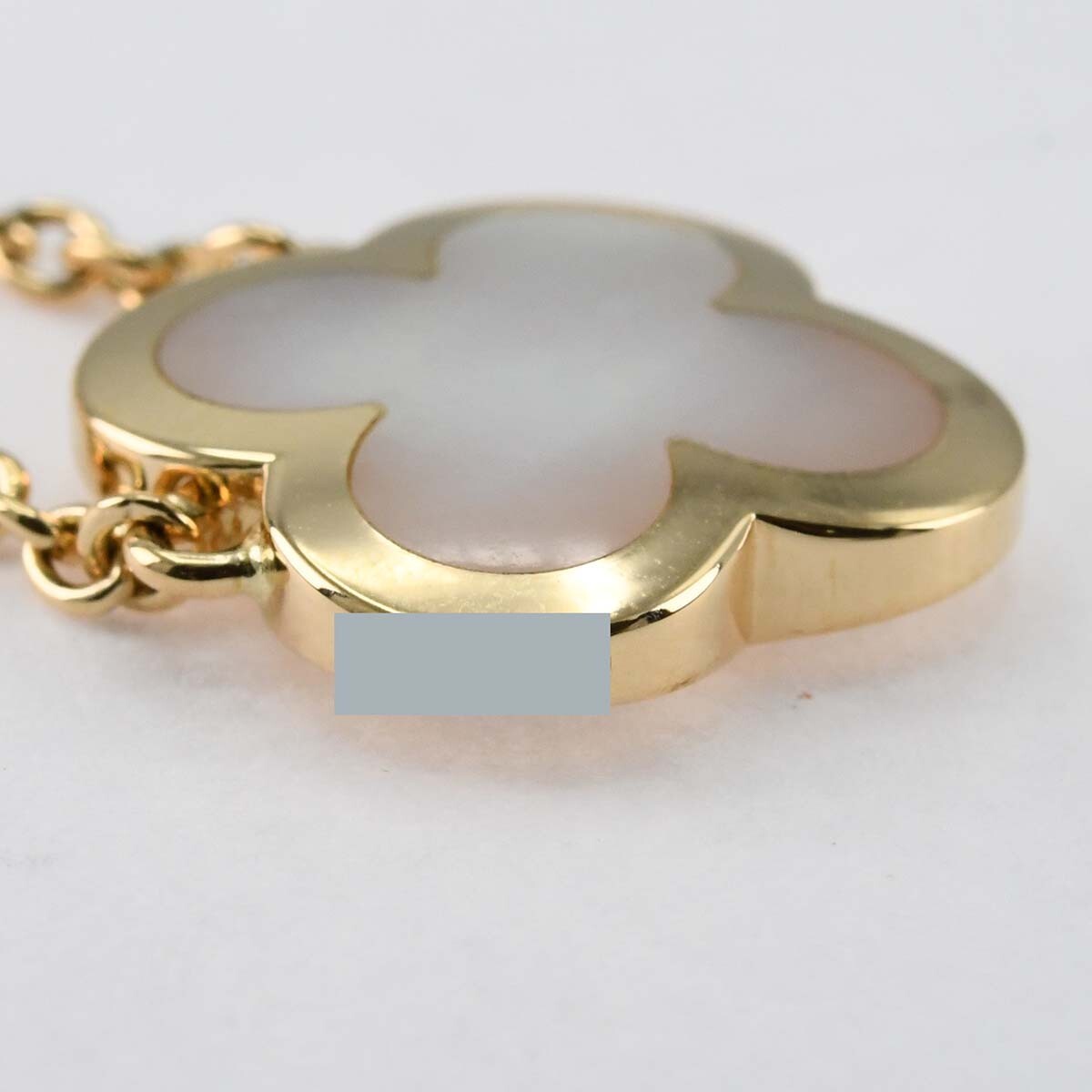 質屋 仕上済 VanCleef&Arpels VCA ヴァンクリーフ&アーペル ネックレス ピュアアルハンブラ マザーオブパール 750 8.3g H17682 みいち質店_画像6