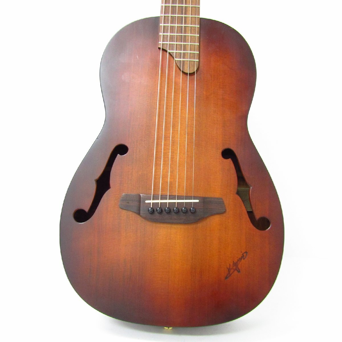 K.yairi Nocturne Fホール パーラーギター ▼G4987_画像7