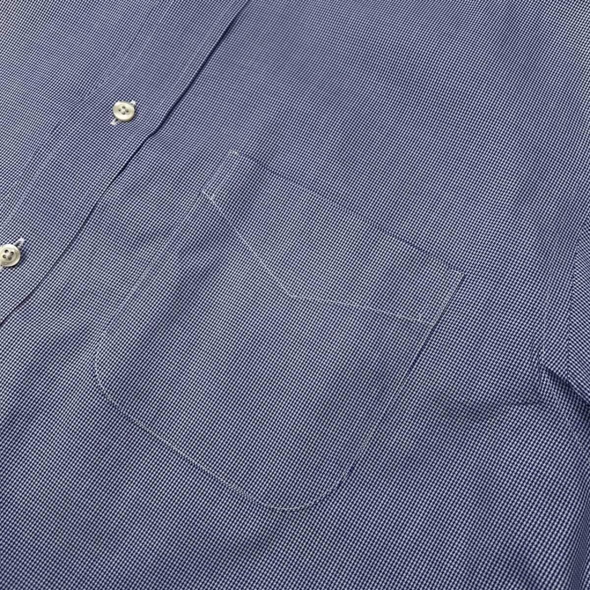 BROOKS BROTHERS ブルックスブラザーズ ノンアイロン 半袖 ドレスシャツ サイズ 15 1/2 /水色ブルー/メンズ_画像3