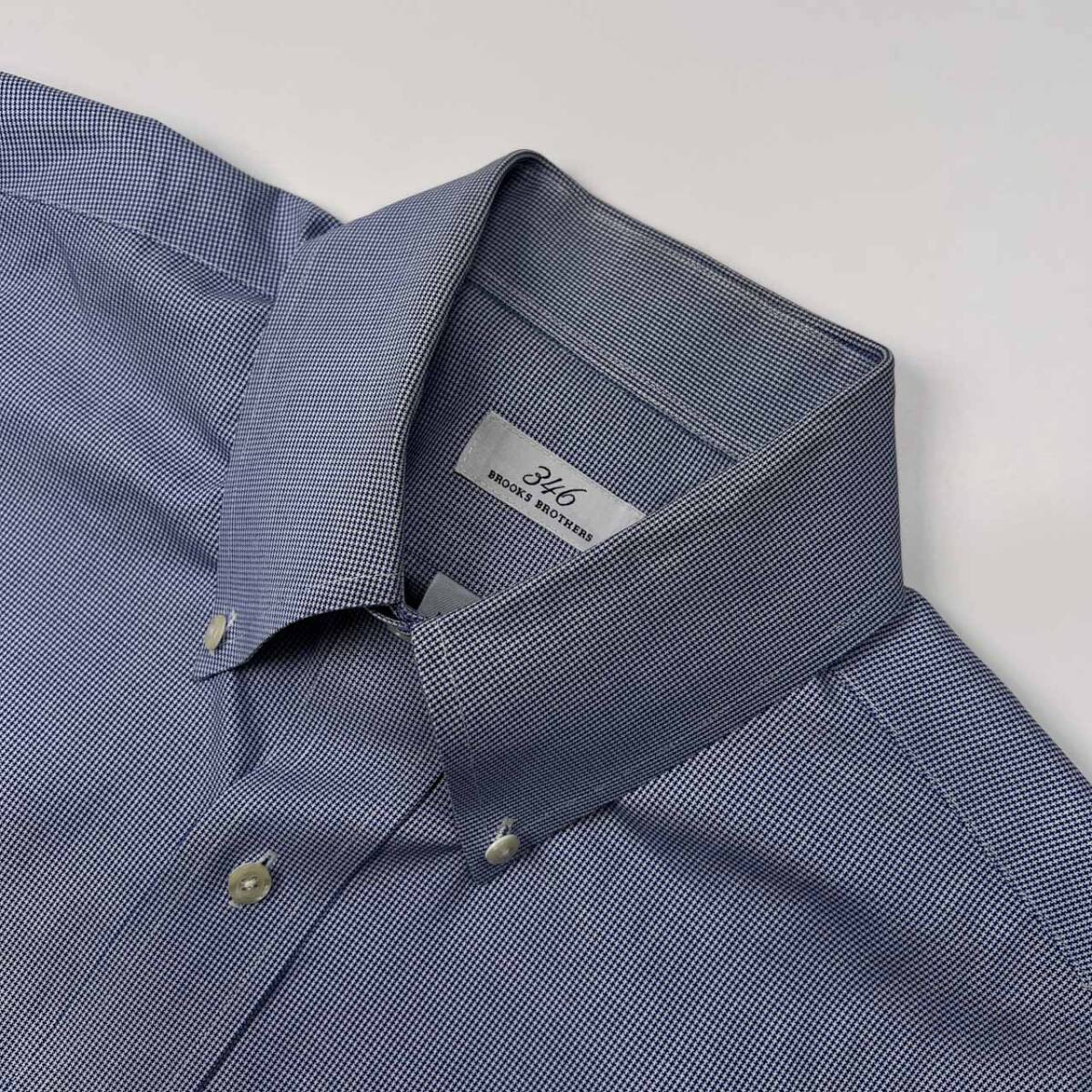 BROOKS BROTHERS ブルックスブラザーズ ノンアイロン 半袖 ドレスシャツ サイズ 15 1/2 /水色ブルー/メンズ_画像5