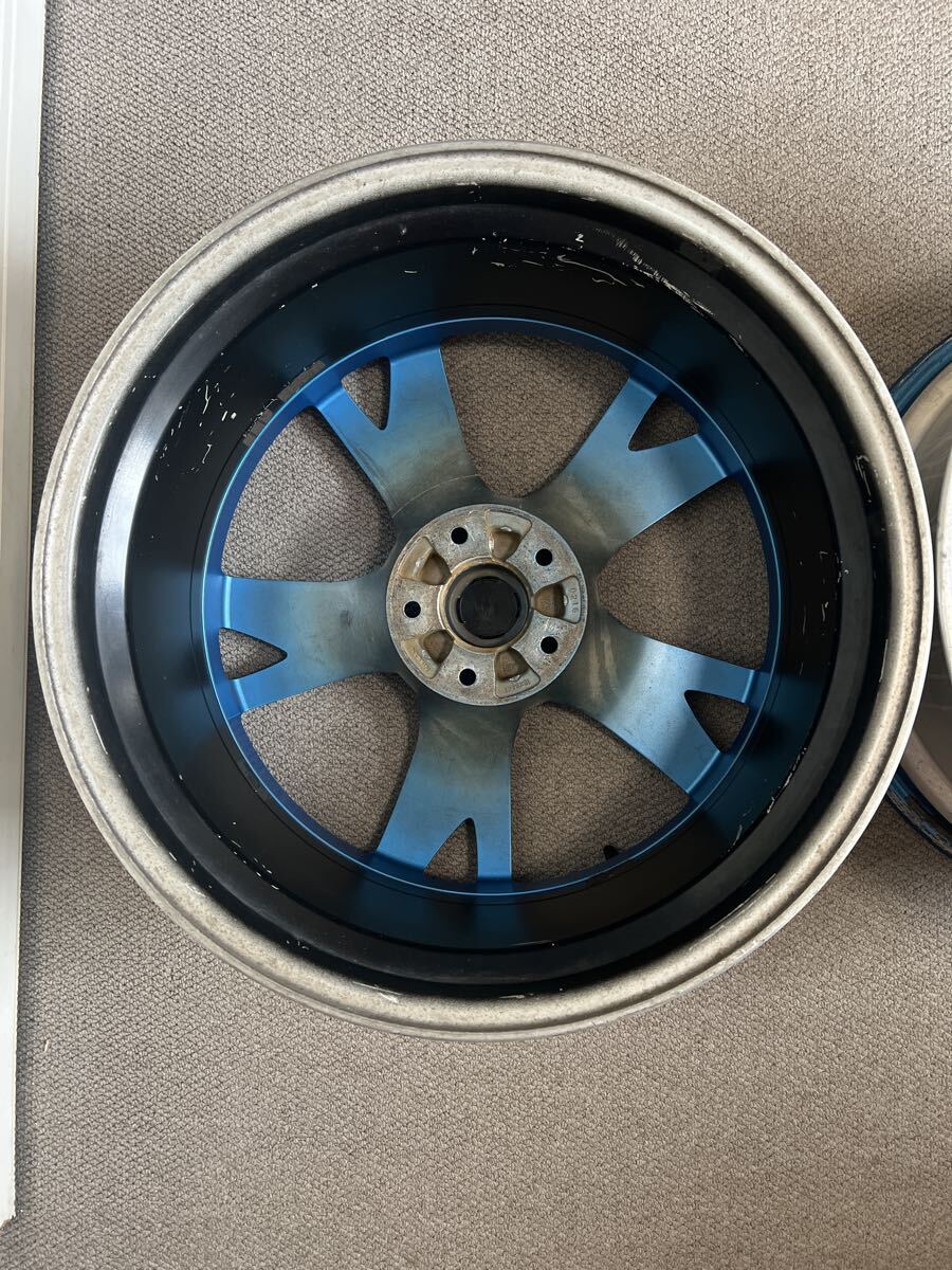 Z34【日産純正】ホイール 19イ 2本 RAYS フェアレディZ z34 z33 _画像6