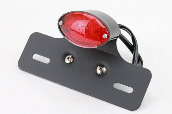 LED задний фонарь / место крепления номера чёрный / красный Glass Tracker Big Boy Intruder ST250 van van 200 Volty VOLTY