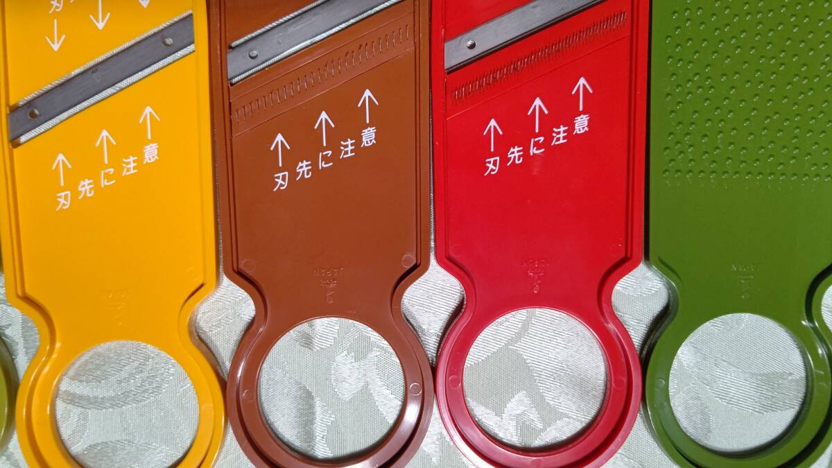 803-8 日本製 愛工業 野菜調理器 Qシリーズ Pセット 箱入り_画像6