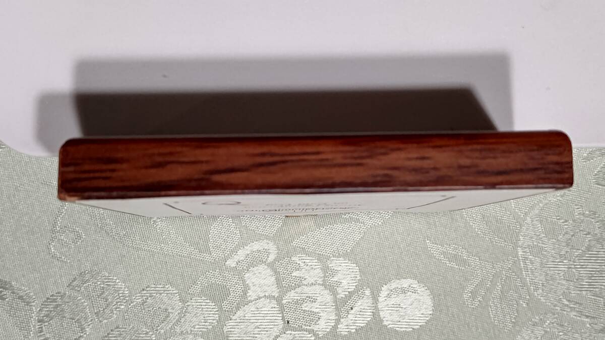 814-7 ミニチュア 額絵 エンパイヤ ステート ビルディング 23K 金箔使用（外枠10.2×11.2絵4×3㎝）米国 City Merchandise INC. NEW YORK _画像5