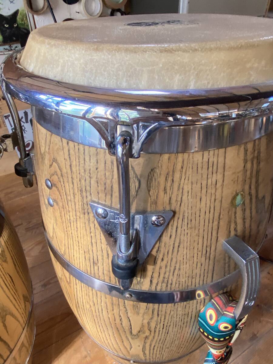 CP コンガ 直径　2本セット LP LP-JRX-AW JUNIOR WOOD CONGA SET Natural コンガ(ラテン