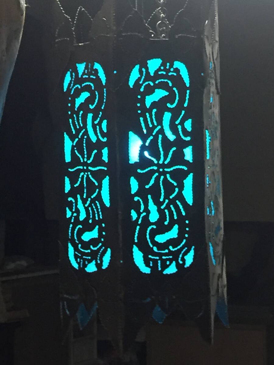 アンティーク アジア ランプ ライト 吊り下げ照明 レトロ 