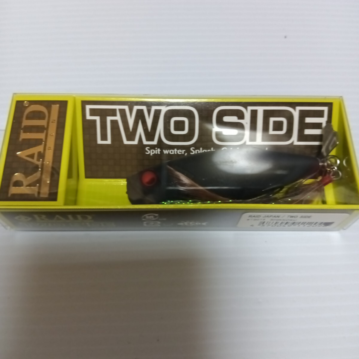 人気カラー RAID JAPAN レイドジャパン ツーサイド シッコク 漆黒 _画像1