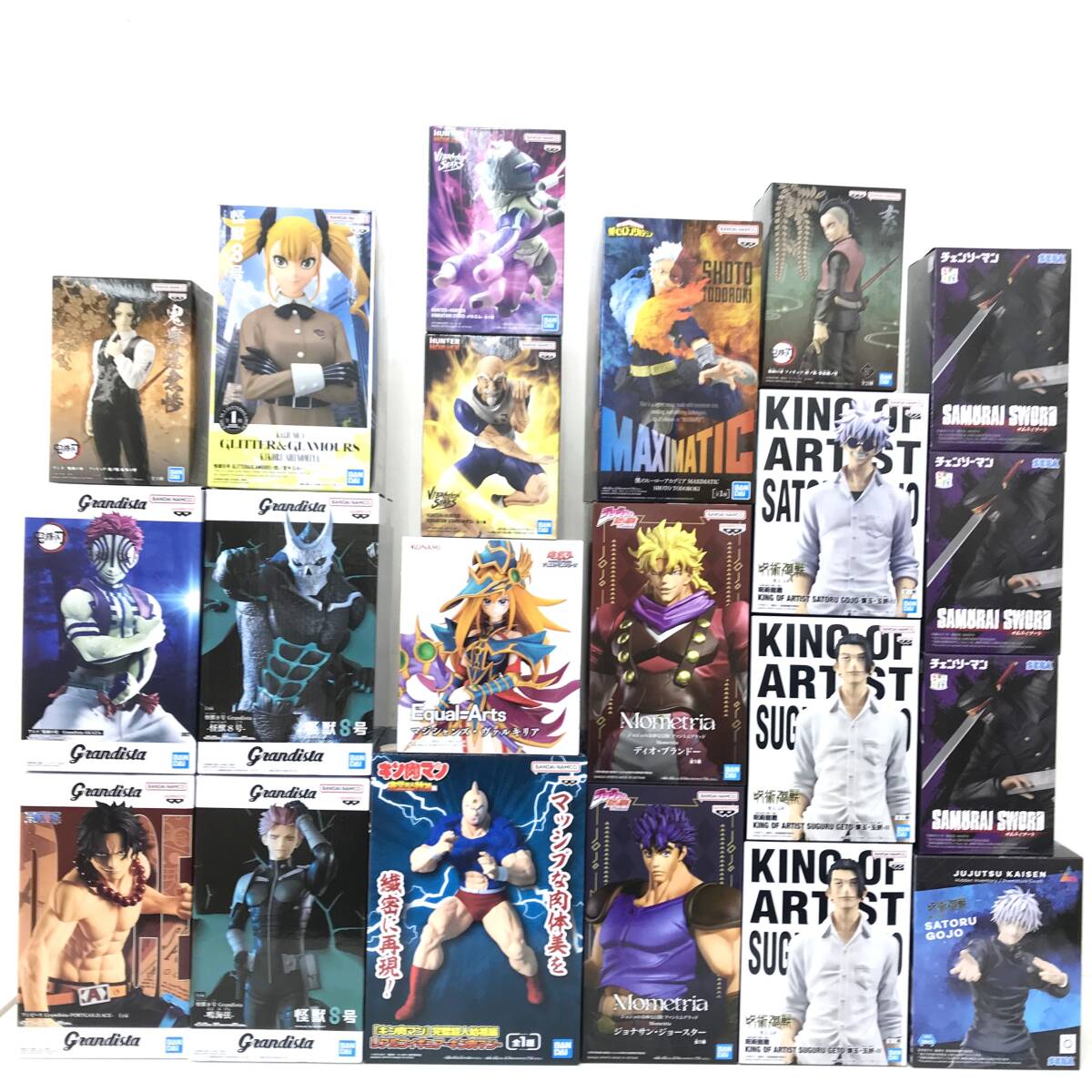 ワンピース ヒロアカ 鬼滅の刃 チェンソーマン フィギュア 8点 まとめ売り ☆未開封【ジャンプ系】怪獣8号/鬼滅の刃/ワンピース/ヒロアカ