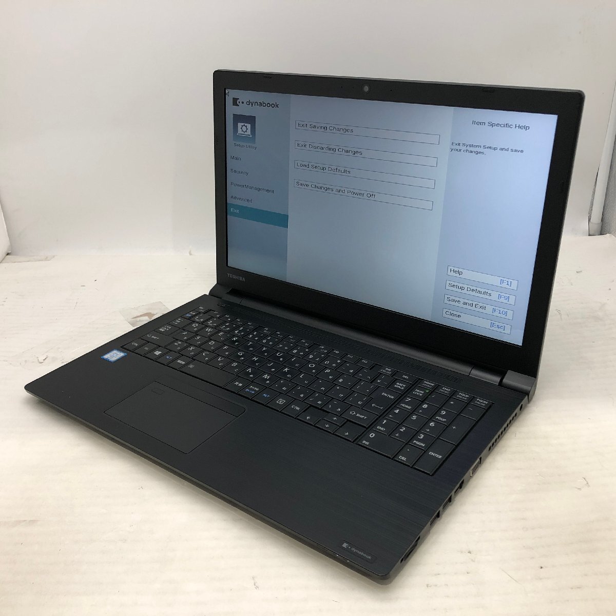 TOSHIBA dynabook B75/DP Core i7 8650U 1.90GHz/16 GB/256 GB(SSD) 〔C0206〕