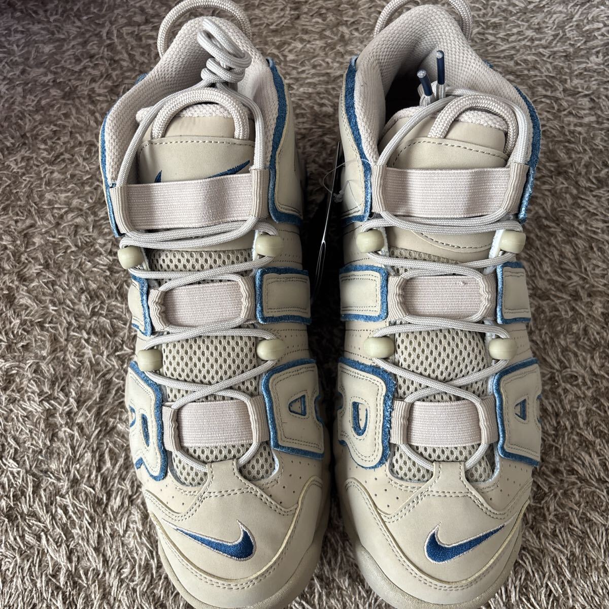 27cm ナイキ エア モア アップテンポ 96 モアテン ベージュ　 NIKE エアモアアップテンポ AIR MOREUPTEMPO US9 DV6993-200_画像2