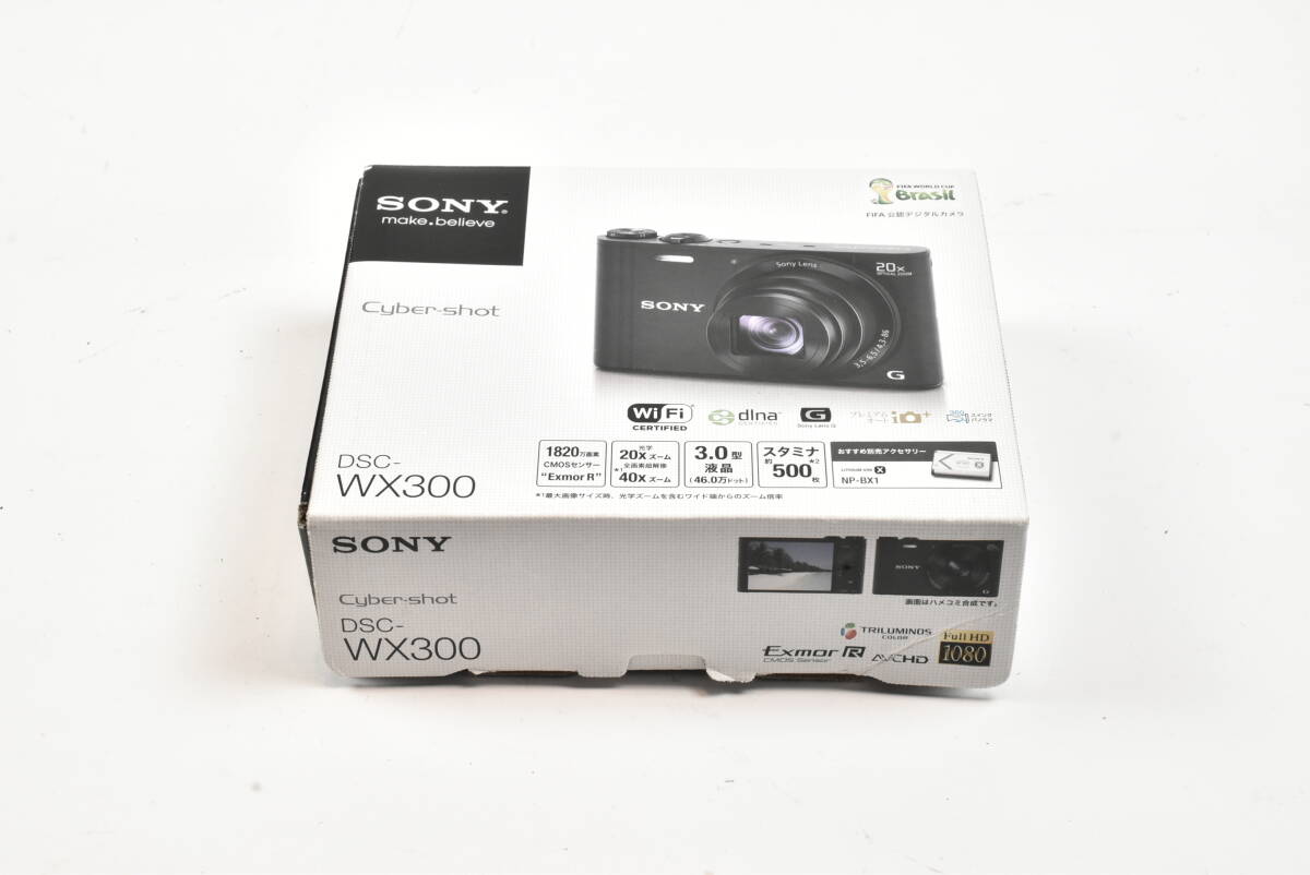 SONY ソニー Cyber-shot サイバーショット DSC-WX300 赤 レッド 空箱 EF-TN-YO2895