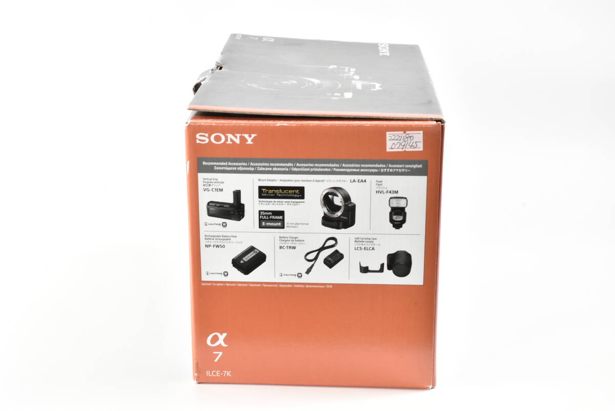 [ пустой коробка ]SONY Sony α Alpha 7 FE28-70mm F3.5-5.6 OSS zoom линзы комплект пустой коробка EF-TN-YO2206