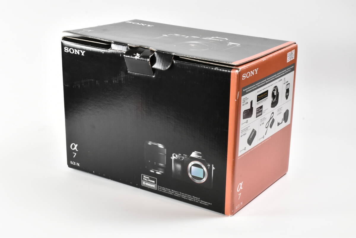 [ пустой коробка ]SONY Sony α Alpha 7 FE28-70mm F3.5-5.6 OSS zoom линзы комплект пустой коробка EF-TN-YO2206