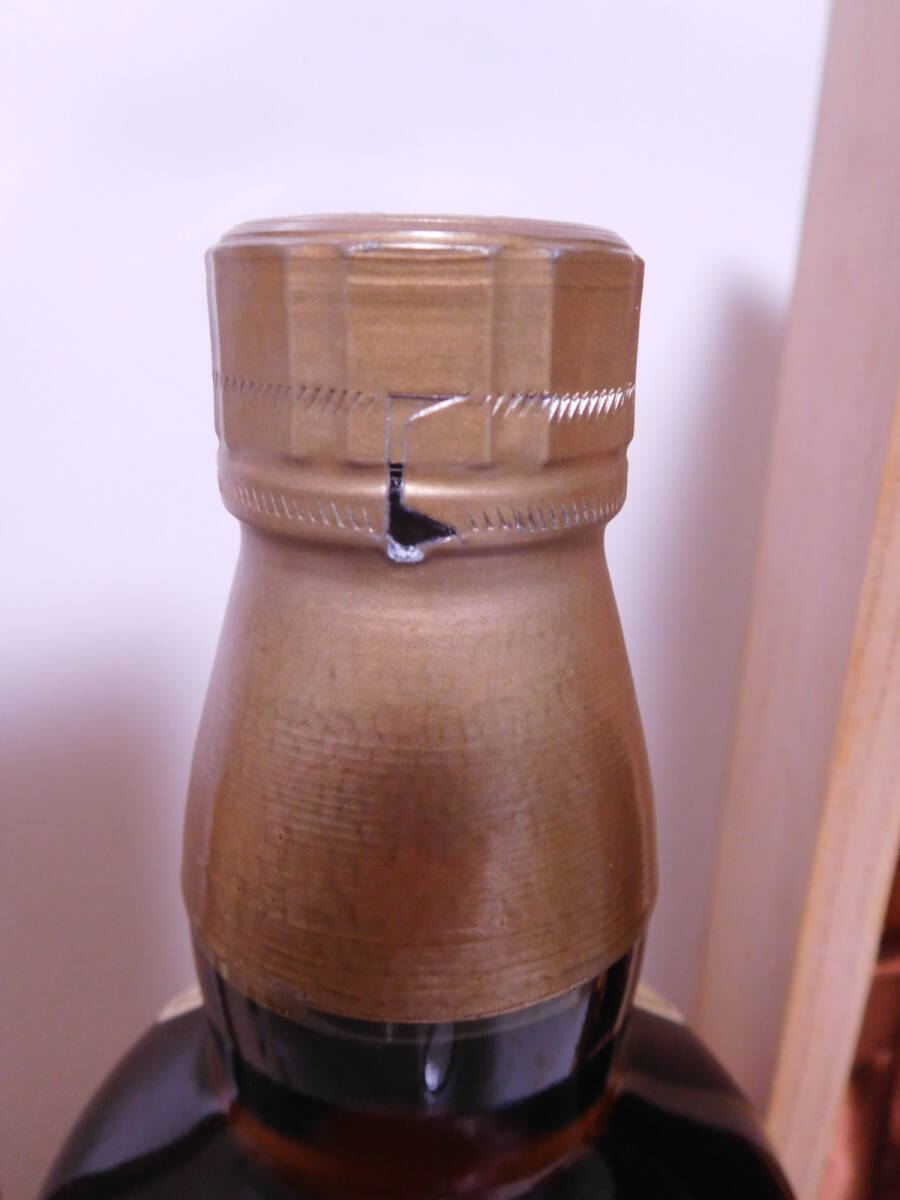 ★古酒☆サントリー ピュアモルト ウイスキー 山崎 12年 750ml 43% 木箱入り※美品☆ SUNTORY PURE MALT WHISKY YAMAZAKI aged 12 years ★_画像9