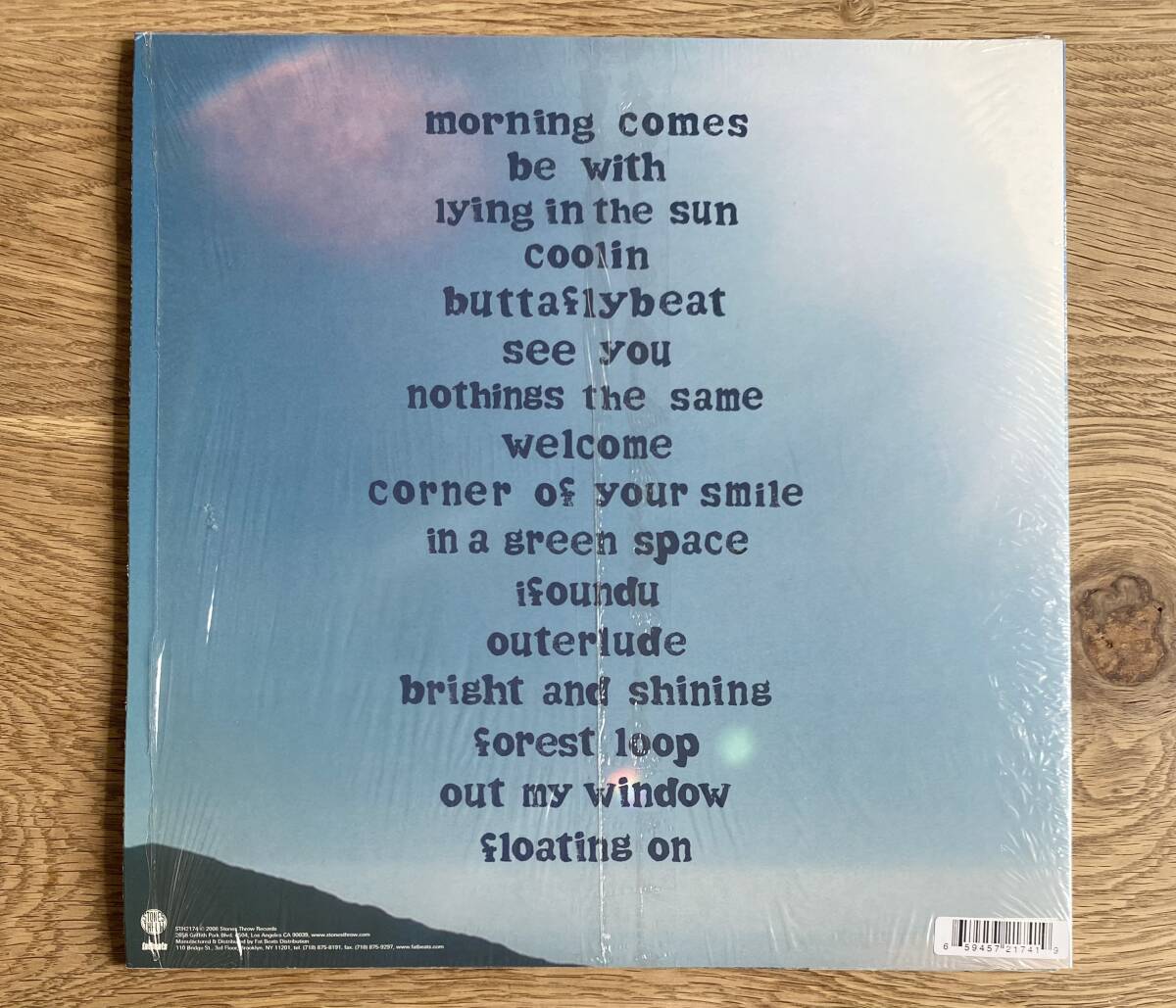 KOUSHIK / Our My Window STONES THROW ブレイクビーツ ダウンビート シュリンク_画像3