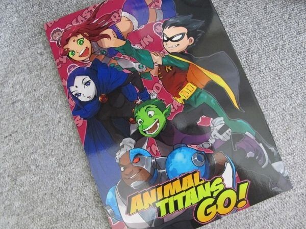 TEEN TIANS#40p#ANIMAL TIANS GO!/ все Cara #KOC/ металлический 