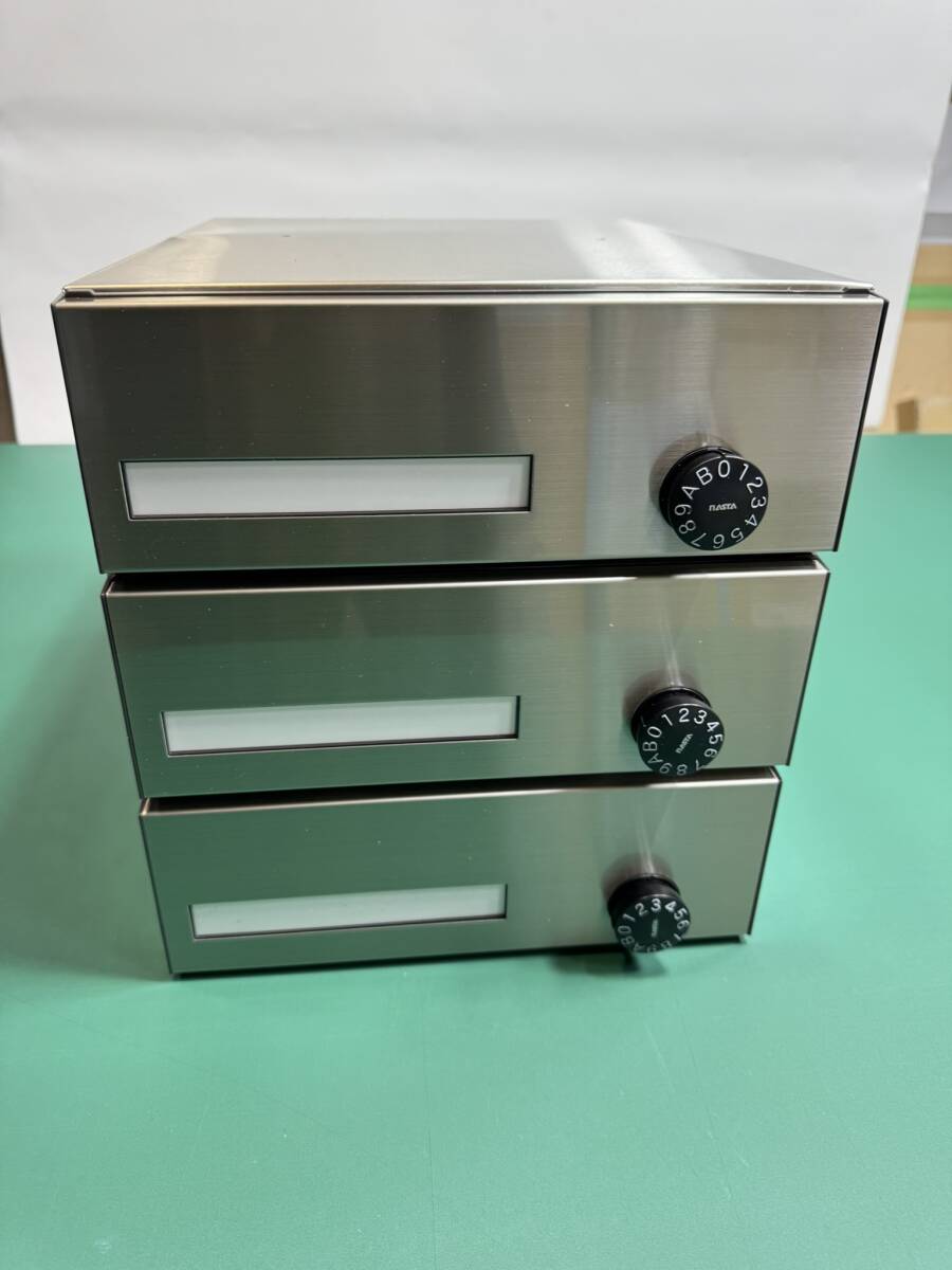 【未使用品】Nasta ナスタ ポスト 前入後出_画像2